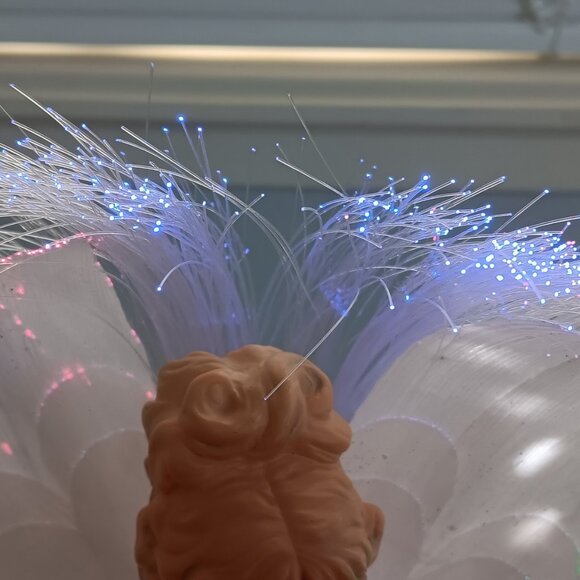 17' Lighted Fiber Optic Angel Tree Topper Ornament - Picture 4 of 6